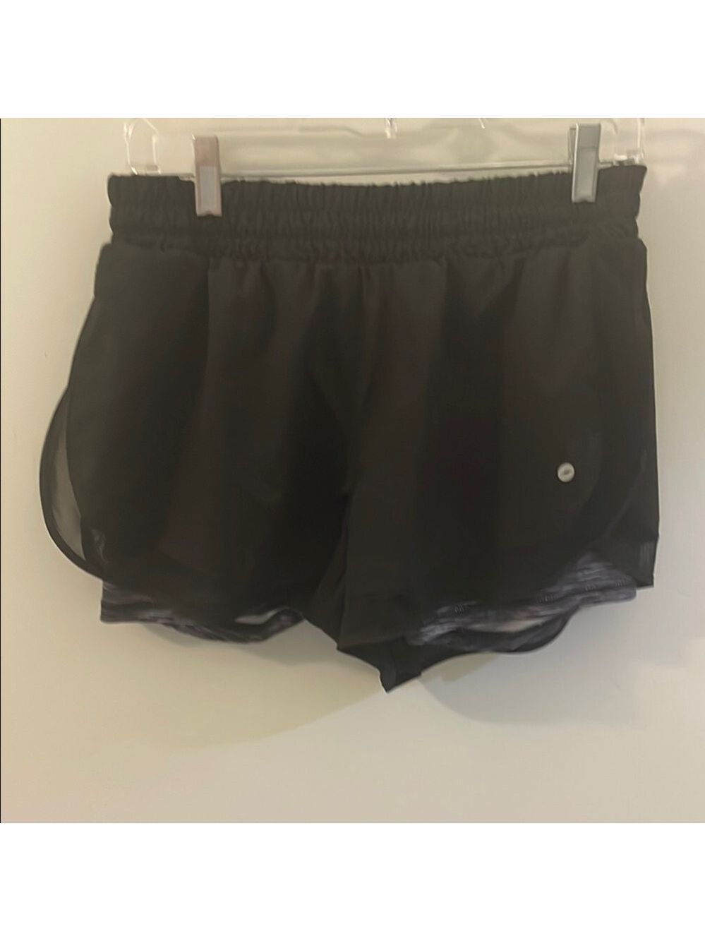 Avia Women's Preloved Black Athletic Swim Shorts
